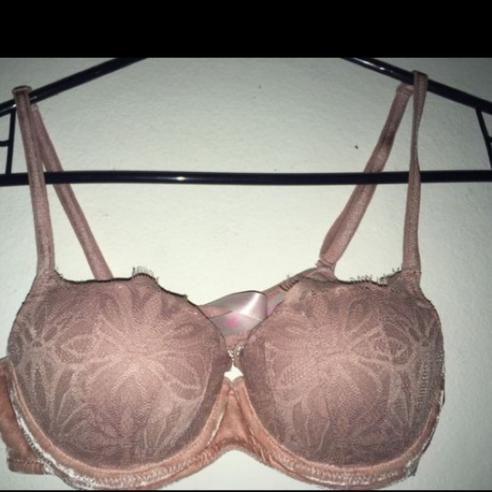 Pink bra